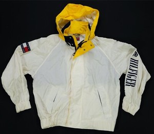 Tommy Hilfiger White Windbreaker Coats 