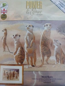 NUOVO, HERITAGE, KIT PUNTI CROCE. JOHN CLAYTON, POWER & GRACE, ""MEERKATS"". - Foto 1 di 4