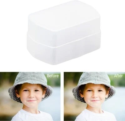 White Flash Diffuser Bounce Dome for Canon Speedlite 580EX/580EX(II) Flash - Image 1 of 4