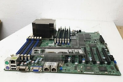 SUPERMICRO X8DTH-IF-BM003 DUAL LGA1366 DDR3 7xPCIe SERVER BOARD 6GB RAM Xeon cpu - Image 1 of 4