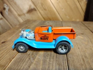 Vintage Tiny Tonka, Scorcher Ford Model T, Red/Blue, Pressed Steel - Picture 1 of 7