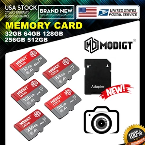 128GB 256GB 512GB Micro SD Card Memory Card TF Card with Free Adapter High Speed - Picture 1 of 21