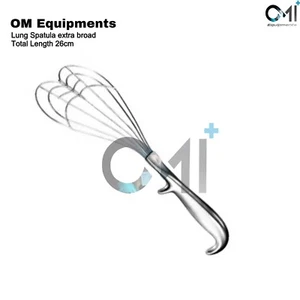 Lung Spatula extra broad 26cm Retractor High Quality Instruments by OMI - Picture 1 of 3