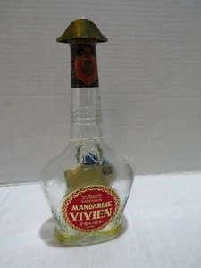 CAPPELLO VINTAGE NAPOLEONE MANDARINO VIVIEN BOTTIGLIA FRANCIA PER BOTTIGLIA VUOTA SUPERIORE - Foto 1 di 6