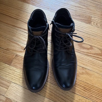 Botas Bullboxer Holten de cuero con cremallera lateral para hombre talla 43 (US 10) - Nuevas sin caja Foto 1 de 4