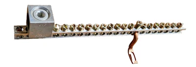 CMC CA-301, 300KCMIL-6, Circuit Mechanical Lug CU9AL, NB22, #4-14 - Image 1 of 4