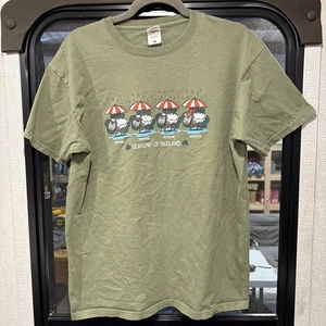 Women’s Fruit Of The Loom Ireland T-Shirt 4 Seasons Graphic Size Large W/ Defect - Picture 1 of 13
