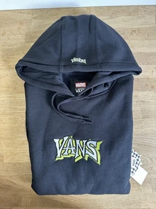 Sudadera con capucha negra Vans X Marvel Venom para hombre - Imagen 1 de 10