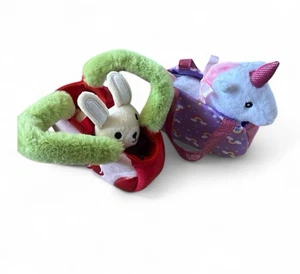 Fancy Pals Juguete Original Porta Mascotas Paquete Unicornio Set y Soporte para Gatito Cereza - Imagen 1 de 3
