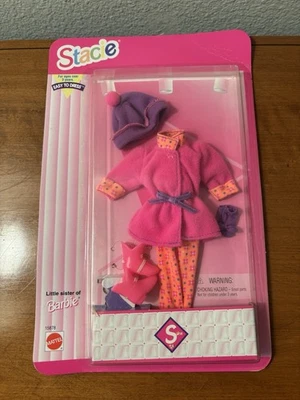 1996 STACIE'S Easy To Dress Outfit 15878 Barbie's Little Sister Mattel - NRFB - Image 1 of 4