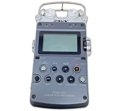 SONY PCM-D50 Linear PCM Recorder Portable High-Resolution Audio Field Recorder - Image 1 of 4