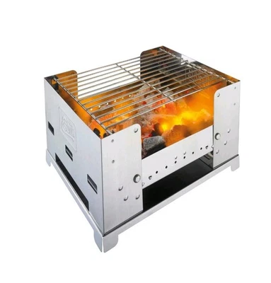 Marca ESBIT Barbacoa Carbón Parrilla Plegable Compacto Exterior Picnic Comida Juego de Cocina Foto 1 de 4