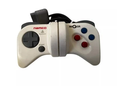 NAMCO White NeGcon Neg Con NPC-101 Controller - PlayStation 1 PS1 PSX PSOne 03 - Image 1 of 4
