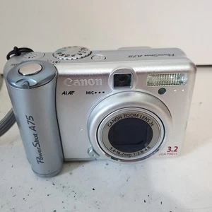 Canon PowerShot A75 3.2MP Digital Camera FOR PARTS - Picture 1 of 9