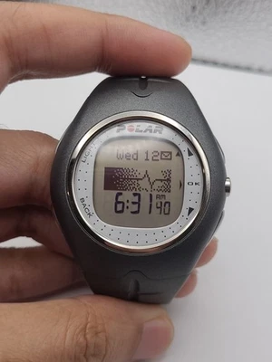 Reloj Digital Polar F11 Fitness Color Gris Batería Nueva Funcionando Foto 1 de 4