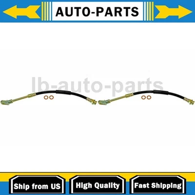 For Chevrolet Corvette 5.7L 1984-1987 Rear Brake Hose Dorman 2PCS - Image 1 of 4