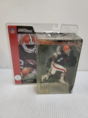Figura de 6" McFarlane Sports Picks NFL James Jackson Browns MIP 2002 Foto 1 de 2