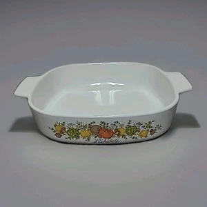 VTG Corning Ware L'Echalote (Spice Of Life) Baking Dish 8x8x2" 1.4 Liter A-8-B - Picture 1 of 8