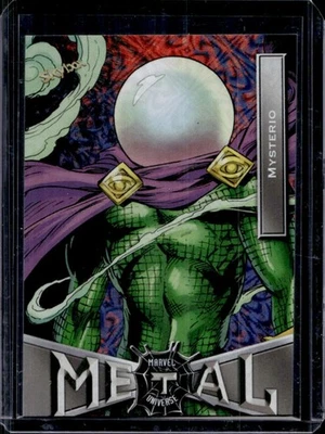 2021 Skybox Metal Universe Marvel Spider Man Mysterio Grandiose #60 - Image 1 of 2