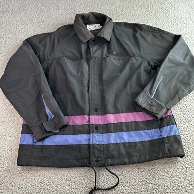 Chaqueta cortavientos vintage Ocean Pacific OP estilo surf bloques de colores talla grande Foto 1 de 4