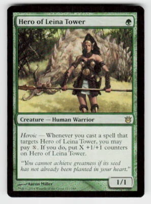 Born of the Gods #123 Hero of Leina Tower - Image 1 of 2
