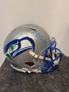 Shaun Alexander Seattle Seahawks NFL Full Size Authentic Helmet Autograph w/cert - Picture 1 of 6