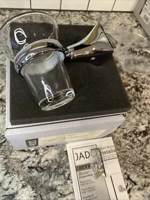 JADO Bathroom Tumbler W/Holder Illume Series Polished Chrome 020/141/100 NOS! - Image 1 of 4