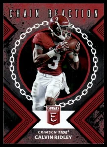 2018 Panini Elite Chain Reaction Calvin Ridley Alabama Crimson Tide #3 - Picture 1 of 2