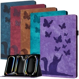 Case for iPad 10/9/8/7/6/5th Gen Air Pro 11" 13" 2024 Smart Tablet Leather Cover - Picture 1 of 64