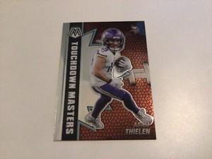 Adam Thielen 2021 Panini Mosaic Touchdown Masters Vikings No. TM-6 02