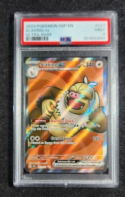 Slaking ex 227/191 Sv08: Surging Sparks Holo PSA 9 - Image 1 of 2
