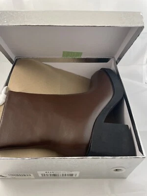 Isnom boots sz 6.5 brown chunky - Image 1 of 4