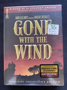 Gone With the Wind Four-Disc Collector's Edition DVD NEW SEALED - Picture 1 of 12