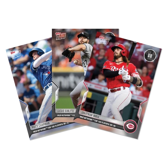 2022 MLB TOPPS NOW® MLB Network's Top 100 YOU PICK CARDS 1-50 LIVE - Image 1 of 1