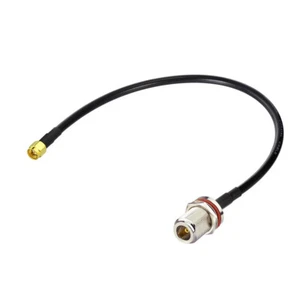 10 Pack SMA Male to N-Type Female Jack Extension Cable Pigtail Coaxial RG58 50cm - Picture 1 of 5