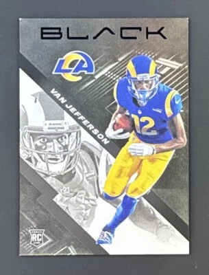 2020 Panini Black - Rookies #128 Van Jefferson (RC) - Image 1 of 2