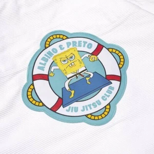Shoyoroll BJJ Albino and Preto Batch 73 Spongebob White "With Bags" - Picture 1 of 16