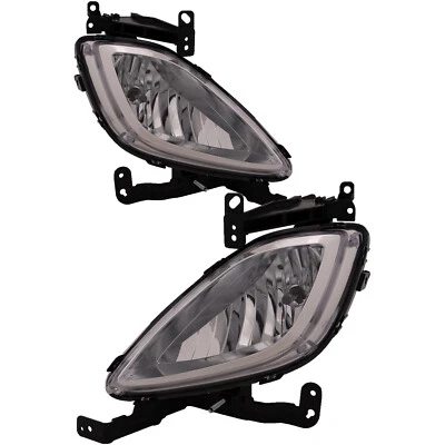 Fog Lamps Set Right Left Pair For 2011-2013 Hyundai Elantra USA Built Sedan - Изображение 1 из 4