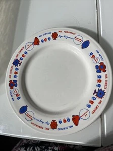 Vintage Mr Men plate from the 1970s - Foto 1 di 3