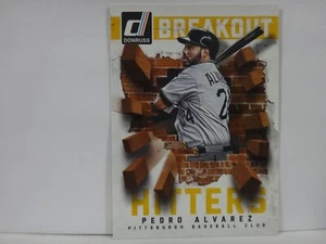 2014 Panini Donruss Breakout Hitters Pedro Alvarez #23 - Picture 1 of 2