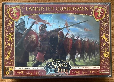 A Song Of Ice And Fire Lannister Guardsmen NIB - Image 1 of 2