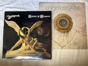 WHITESNAKE~2 LPS~Saints & Sinners/Self-titled {1987}~Excellent~Cleaned/tested... - Picture 1 of 13