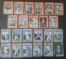 1990 TOPPS BASEBALL 1989 ALL-STAR TEAM & LEAGUE LEADERS COMPLETE SET OF 23 CARDS