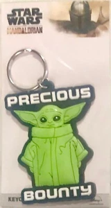 Star Wars The Mandalorian Yoda Schlüsselanhänger, Official Merchandise, Geschenk, Brandneu - Bild 1 von 1