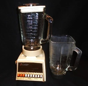 25% OFF SALE Vintage 1970s Osterizer Galaxie Cycle 10-Speed Blender Harvest Gold - Picture 1 of 6