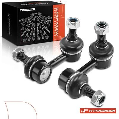 A-Premium 2x Barra estabilizadora delantera izquierda izquierda y derecha derecha eslabones para Nissan X-Trail 05-06 Foto 1 de 4