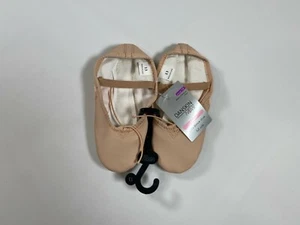 Danskin Now Girls Pink Dance Shoes Slippers Ballet Full Sole NEW! NWT - Picture 1 of 3