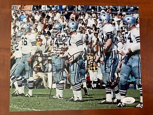 Bob Lilly Chuck Howley Jim Colvin Maury Youmans signed DALLAS COWBOYS 8 X 10 Pic - Picture 1 of 1