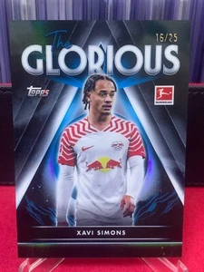 Topps Midnight Bundesliga XAVI SIMONS 2023-24 16/25 The Glorious RB LEIPZIG - Picture 1 of 3