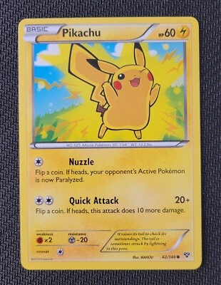 Pikachu 42/146 NM - Image 1 of 2